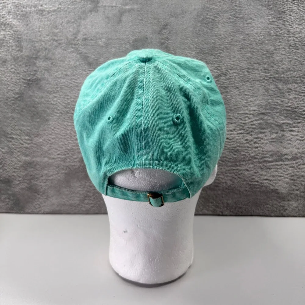 Omaha Henry Doorly Zoo Aquarium Hat Seafoam Green Distressed Giraffe Cap OSFM